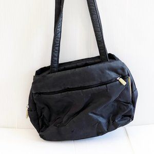 Mandarina Duck Black Fabric Handbag